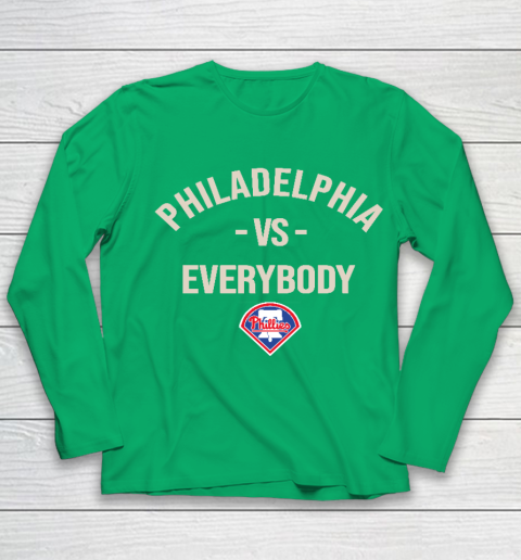 Philadelphia Phillies Vs Everybody Youth Long Sleeve 4