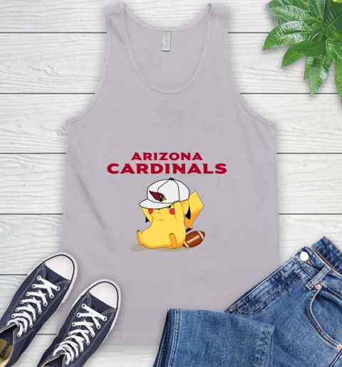 NFL Pikachu Football Sports Arizona Cardinals Tank Top 4