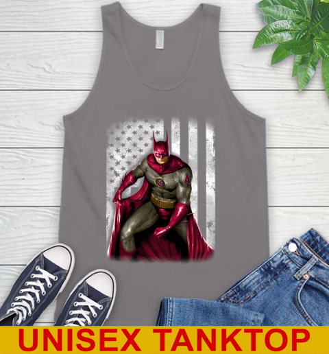 Los Angeles Angels MLB Baseball Batman DC American Flag Shirt Tank Top 6