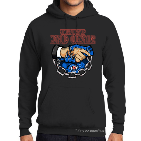 Trust No One Eye Hoodie To Matching Jordan 5 Low Knicks Black Hoodie Hip Hop Hoodie Sneakers Match