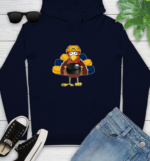 Buffalo Sabres Turkey Thanksgiving Day Youth Hoodie 4