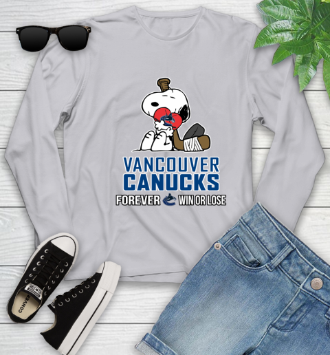 NHL The Peanuts Movie Snoopy Forever Win Or Lose Hockey Vancouver Canucks 129