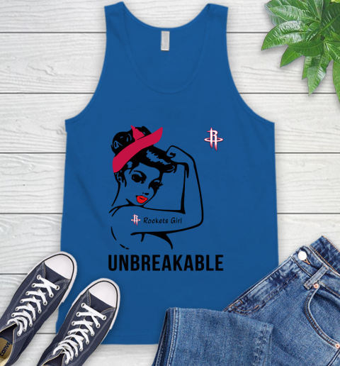 NBA Houston Rockets Girl Unbreakable Basketball Sports Tank Top 3