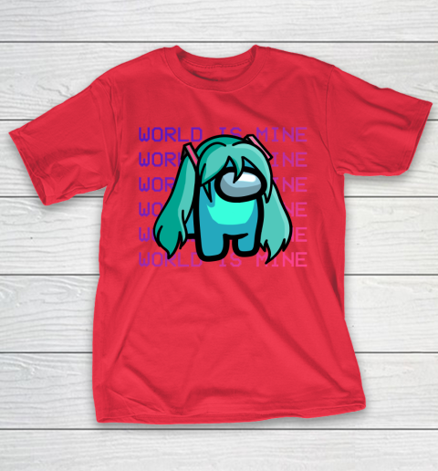 Among Us Shirt Hatsune Miku Imposter T-Shirt 9