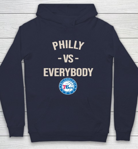 Philadelphia 76ers Vs Everybody Hoodie - Image 3