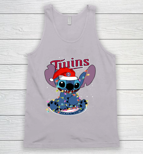 Minnesota Twins MLB noel stitch Baseball Christmas Tank Top 2
