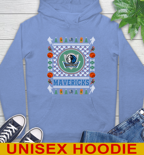 Dallas Mavericks Merry Christmas NBA Basketball Loyal Fan Hoodie 11