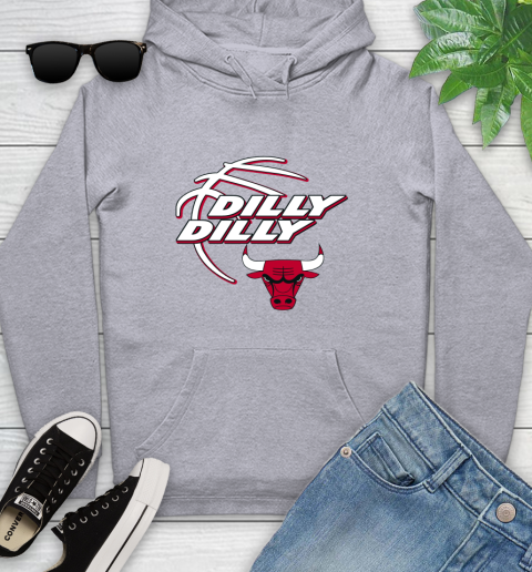 NBA Chicago Bulls Dilly Dilly Basketball Sports Youth Hoodie 6