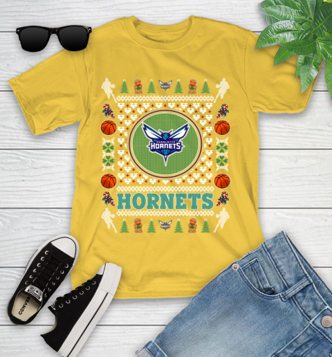 Charlotte Hornets Merry Christmas NBA Basketball Loyal Fan Ugly Shirt 109