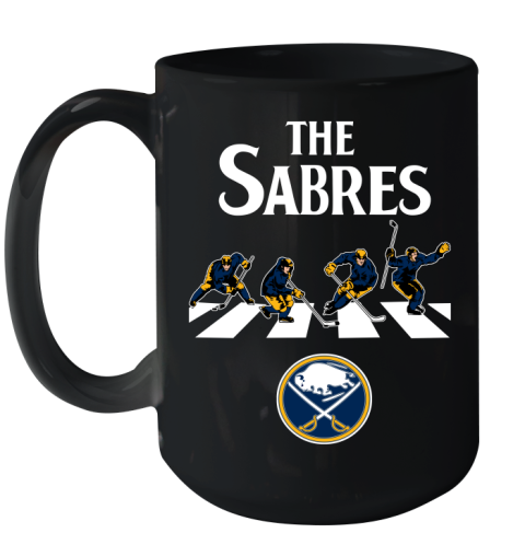 NHL Hockey Buffalo Sabres The Beatles Rock Band Shirt Ceramic Mug 15oz