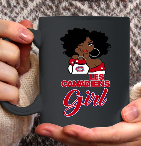 Montreal Canadiens Girl NHL Ceramic Mug 11oz 3