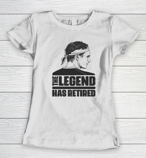 Roger Federer Announces The Legend Has Retirement Women's T-Shirt