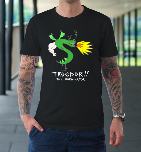 Trogdor The Burninator Meme Funny Game T-Shirt