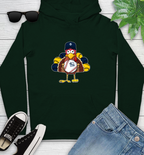 Tampa Bay Rays Turkey thanksgiving Youth Hoodie 13