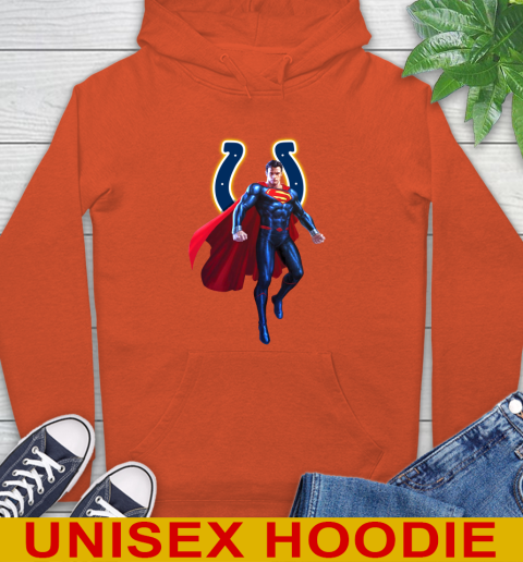 NFL Superman DC Sports Football Indianapolis Colts Hoodie 5