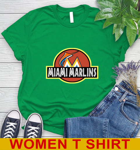 MLB Miami Marlins Jurassic Park Dinosaur Movie Baseball Sports 94