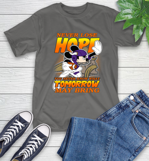 Minnesota Vikings NFL Football Mickey Disney Never Lose Hope T-Shirt 10