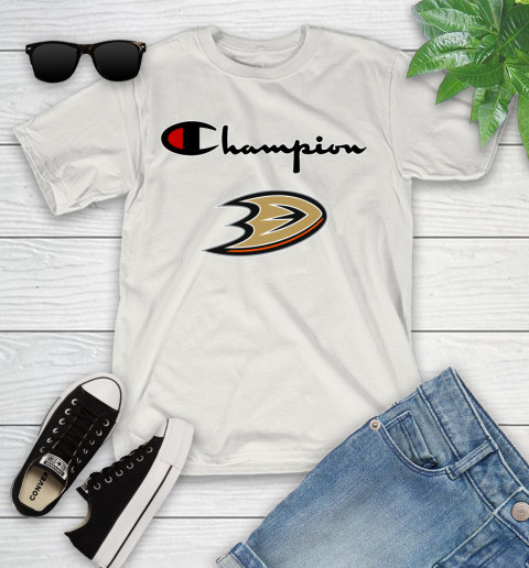 NHL Hockey Anaheim Ducks Champion Shirt Youth T-Shirt 11