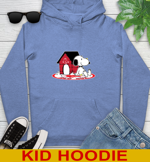 MLB Baseball Boston Red Sox Snoopy The Peanuts Movie Shirt Youth Hoodie 13 MLB Baseball Boston Red Sox Snoopy The Peanuts Movie Shirt Youth Hoodie - Image 13