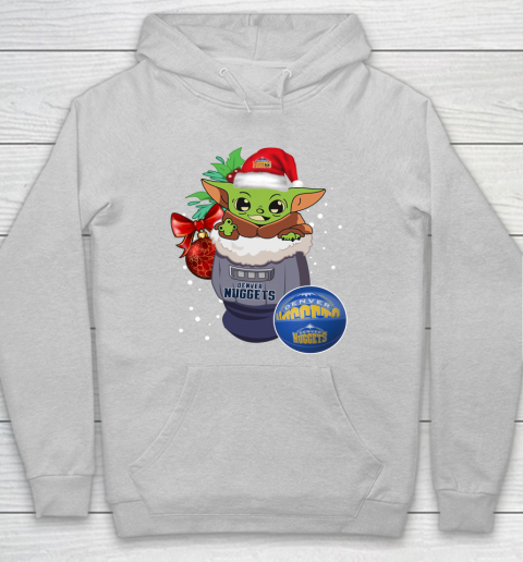 Denver Nuggets Christmas Baby Yoda Star Wars Funny Happy NBA Hoodie 6