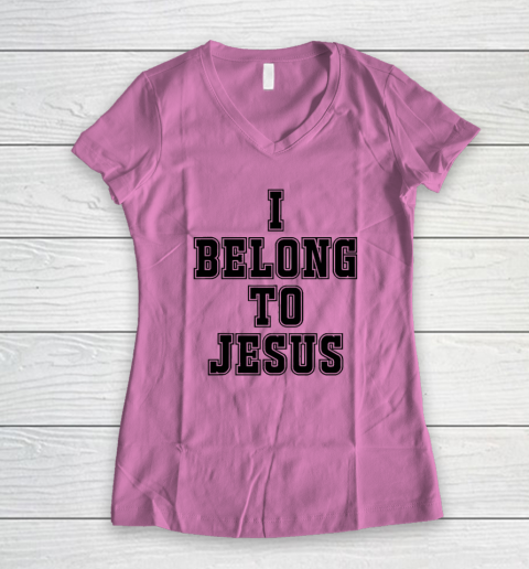 I Belong To Jesus Cody Gakpo Women's V-Neck T-Shirt 6