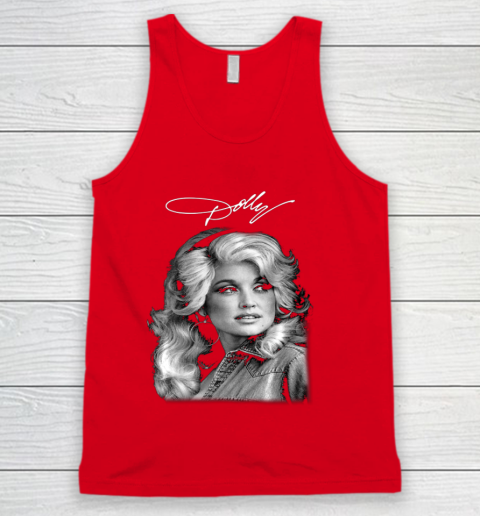 Dolly Parton Classic Vintage Signature Tank Top 5