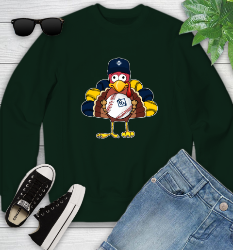 Tampa Bay Rays Turkey thanksgiving Youth Sweatshirt 10