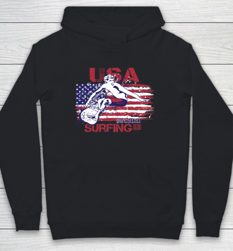 USA Olympics Team Surfing Tokyo 2021 Youth Hoodie
