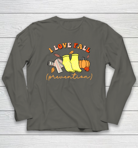 I Love Fall (Prevention) Long Sleeve T-Shirt 4