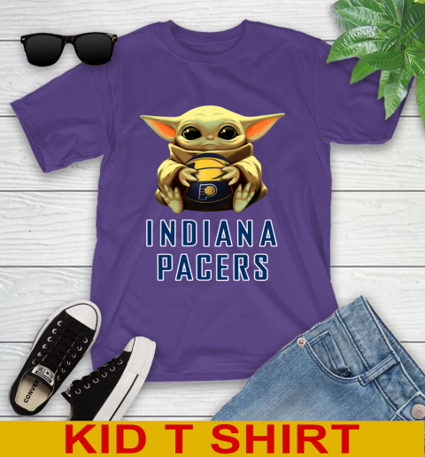 NBA Basketball Indiana Pacers Star Wars Baby Yoda Shirt 104