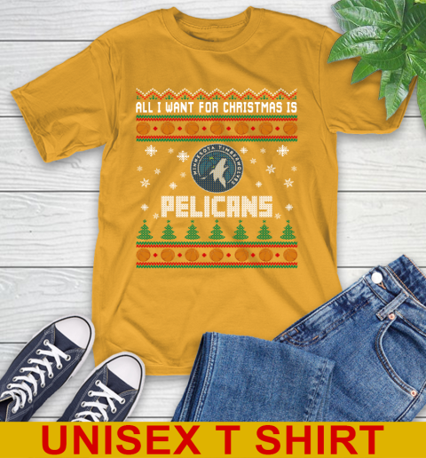 NBA Basketball All I Want For Christmas Is New Orleans Pelicans 2