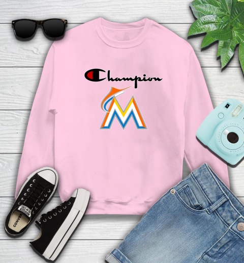 MLB Baseball Miami Marlins Champion Shirt Sweatshirt 6
