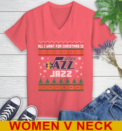 NBA Basketball All I Want For Christmas Is Utah Jazz 78