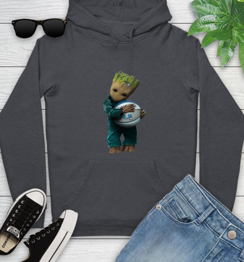 NBA Groot Guardians Of The Galaxy Basketball Sports Orlando Magic Youth Hoodie 8