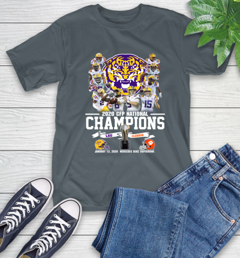 LSU Tigers 2020 Cfp National Champions Shirt 7