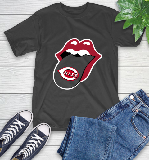 Cincinnati Reds MLB Baseball Lips I Root For My Team Adoring Fan 2