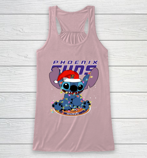 Phoenix Suns NBA noel stitch Basketball Christmas Racerback Tank 5