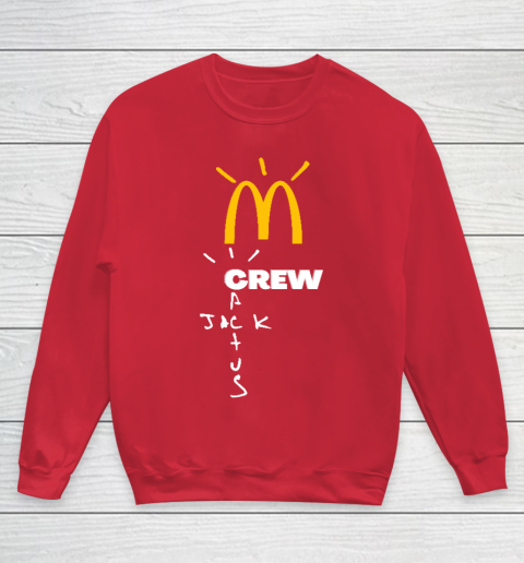 Travis Scott x McDonald Youth Sweatshirt 7