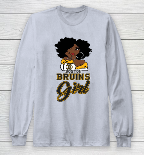Boston Bruins Girl NHL Long Sleeve T-Shirt 6