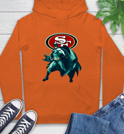 NFL Batman Football Sports San Francisco 49ers Hoodie 5