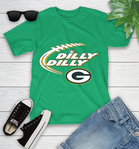 NFL Green Bay Packers Dilly Dilly Football Sports Youth T-Shirt 6