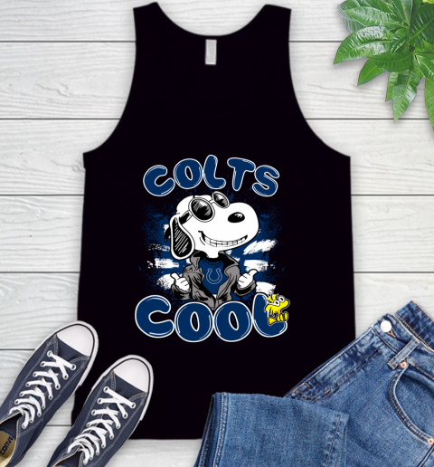 NFL Football Indianapolis Colts Cool Snoopy Shirt Tank Top