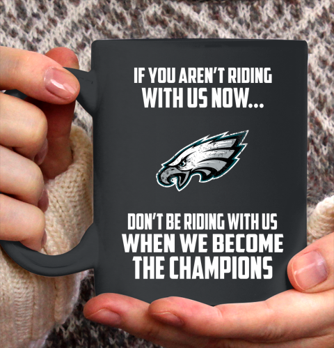 NFL Philadelphia Eagles Football We Become The Champions Ceramic Mug 11oz