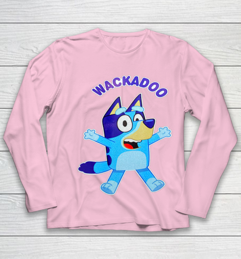 Wackadoo Blueys Love Fathers Day Gift Youth Long Sleeve 6