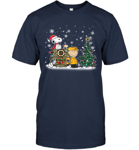 NHL Boston Bruins Snoopy Charlie Brown Woodstock Christmas Stanley