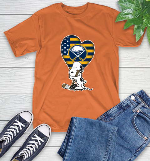 Buffalo Sabres NHL Hockey The Peanuts Movie Adorable Snoopy T-Shirt 5