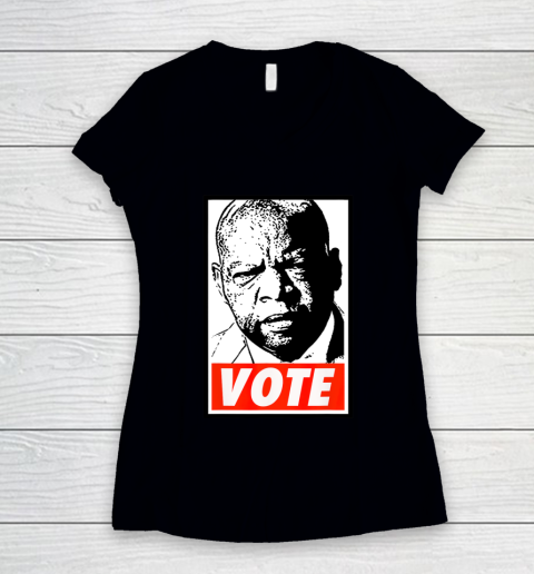 John Lewis Vote Women's V-Neck T-Shirt