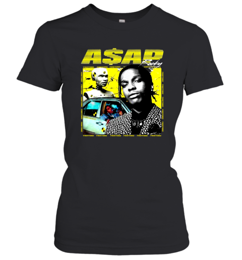 Asap Rocky Testing 90S Vintage Women T-Shirt
