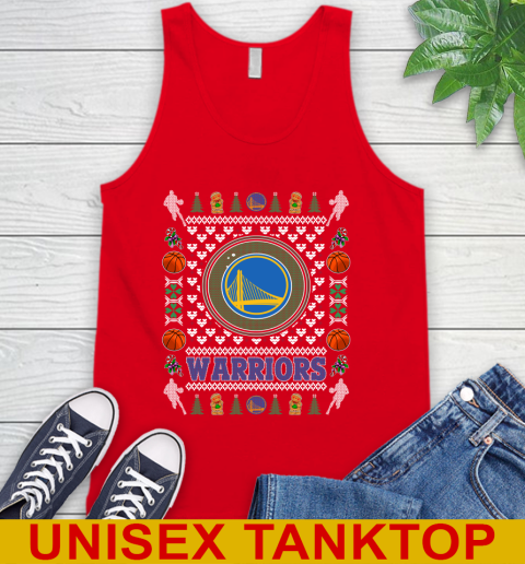 Golden State Warriors Merry Christmas NBA Basketball Loyal Fan Tank Top 5