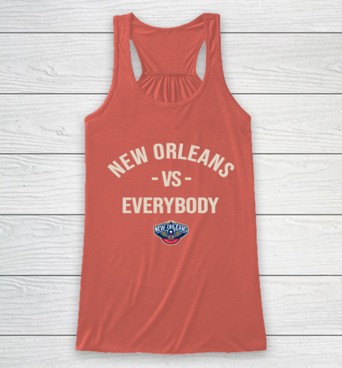 New Orleans Pelicans Vs Everybody Racerback Tank 3